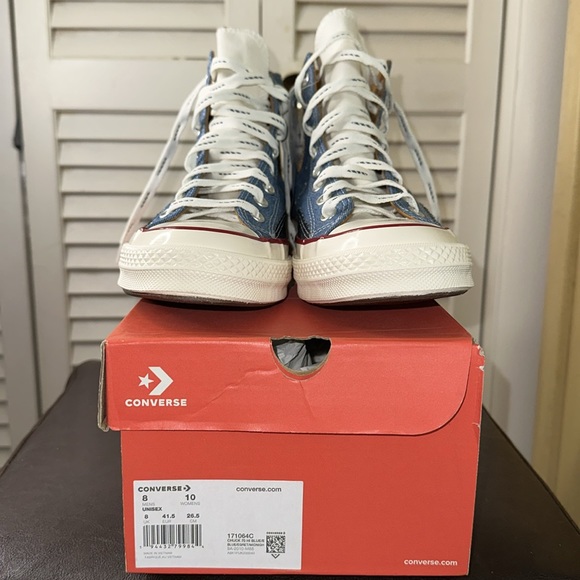 🥳HP🎉| Converse Chuck Taylor 70 High “Indigo Boro”… - Picture 2 of 8